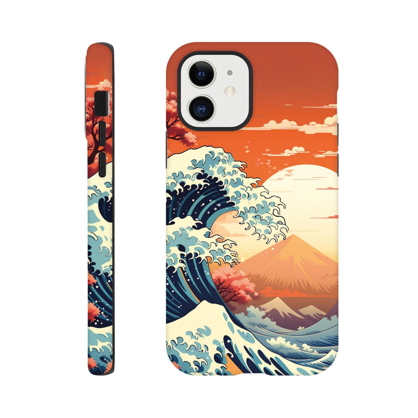 Great wave art deco style - Phone Case sturdy