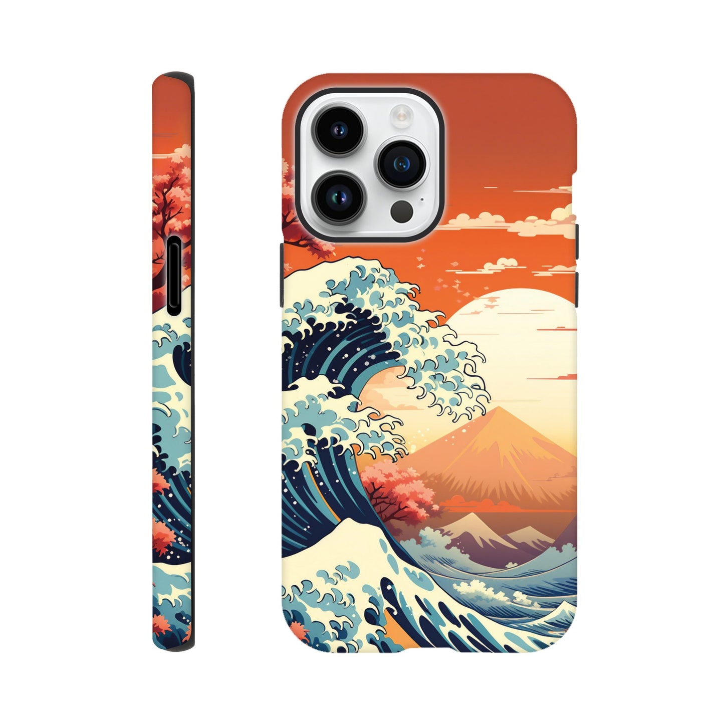Great wave art deco style - Phone Case sturdy