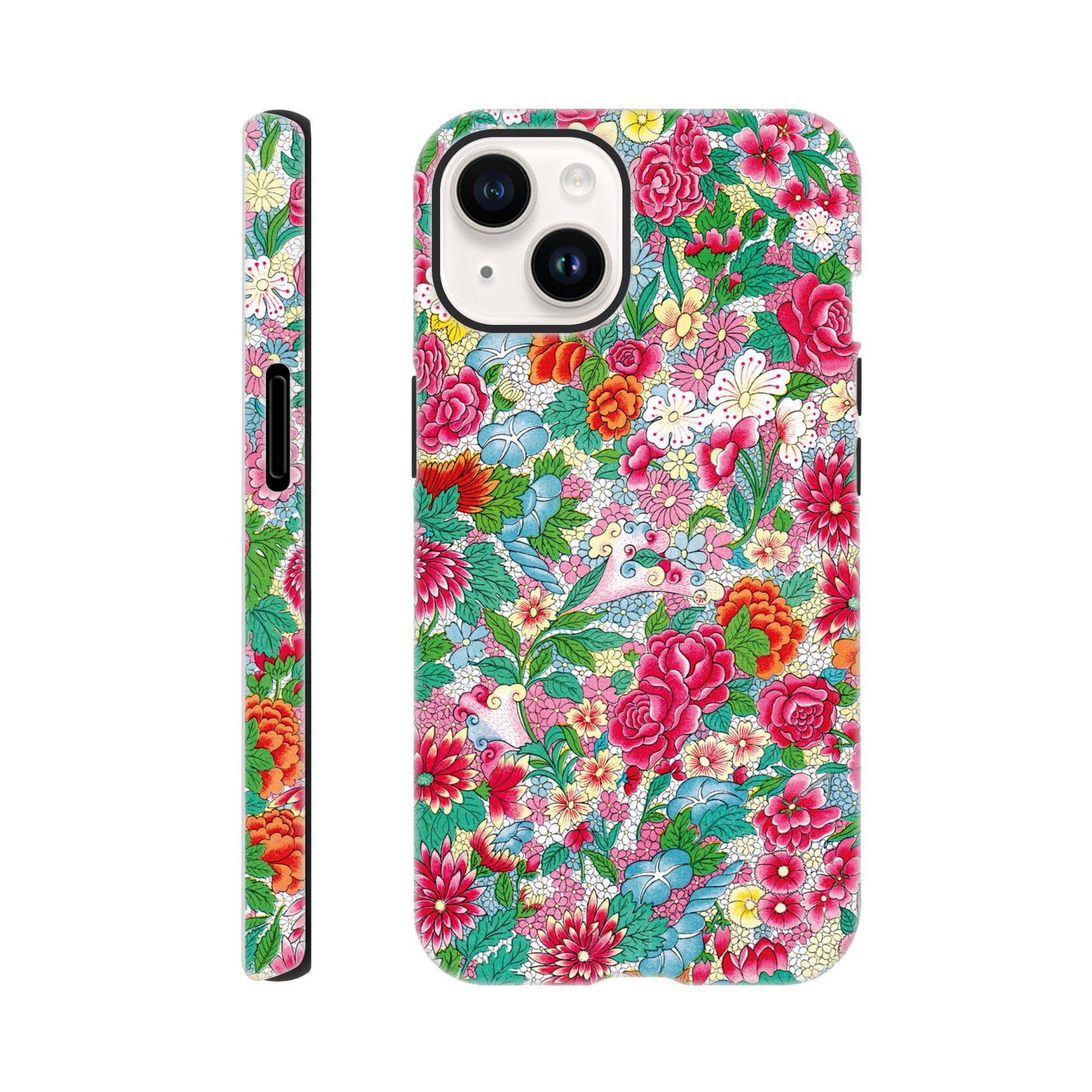 Colorful flower pattern - Phone case sturdy