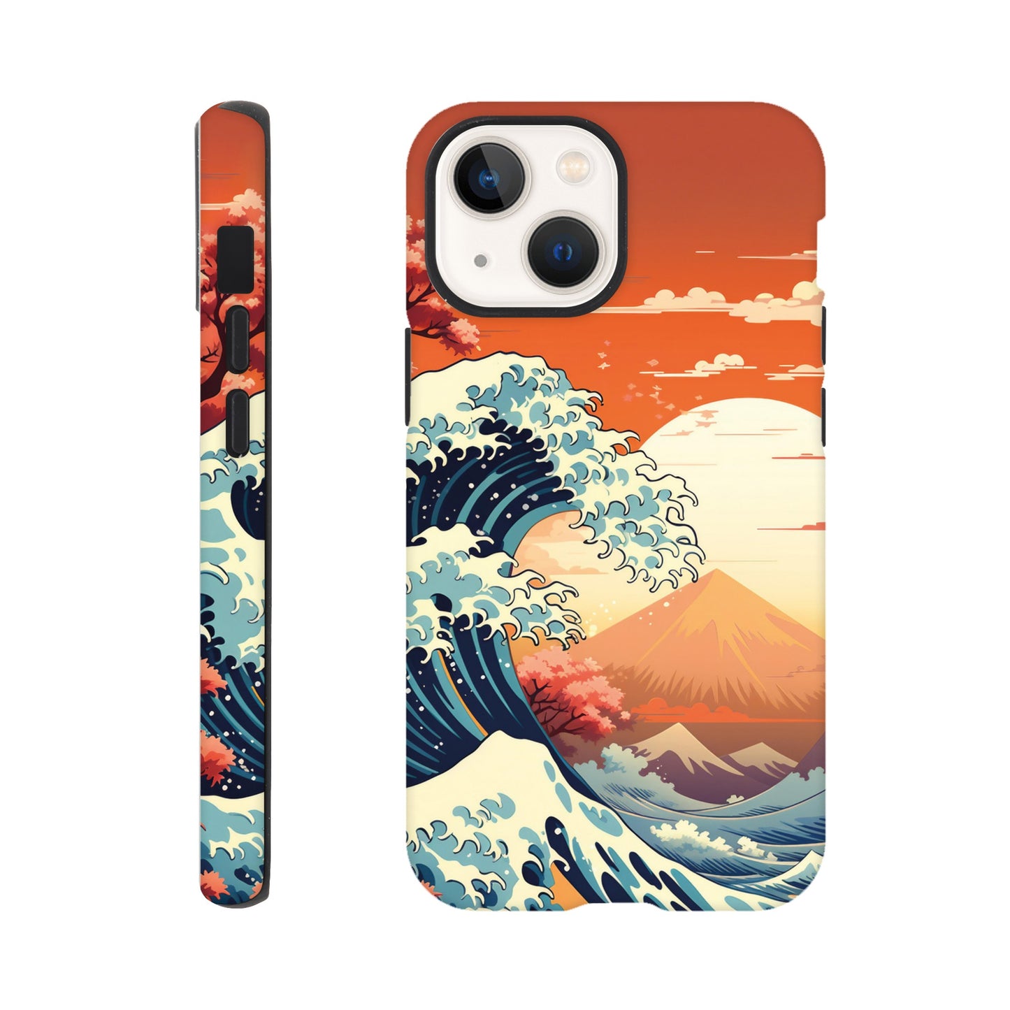 Great wave art deco style - Phone Case sturdy