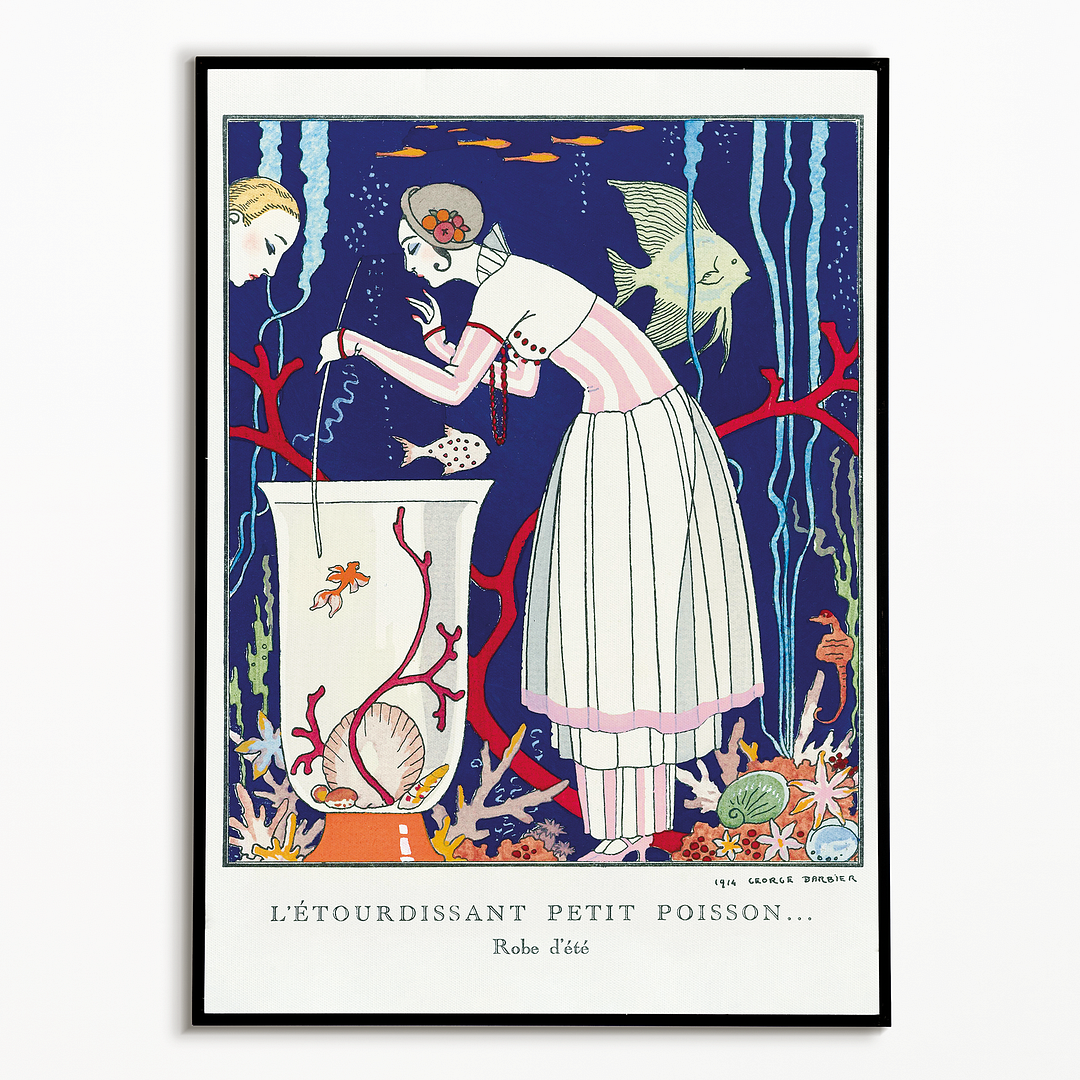 L'étourdissant petit poisson: Robe d'été - Art Print