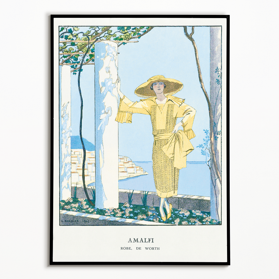 Amalfi. Robe, de Worth - Art Print