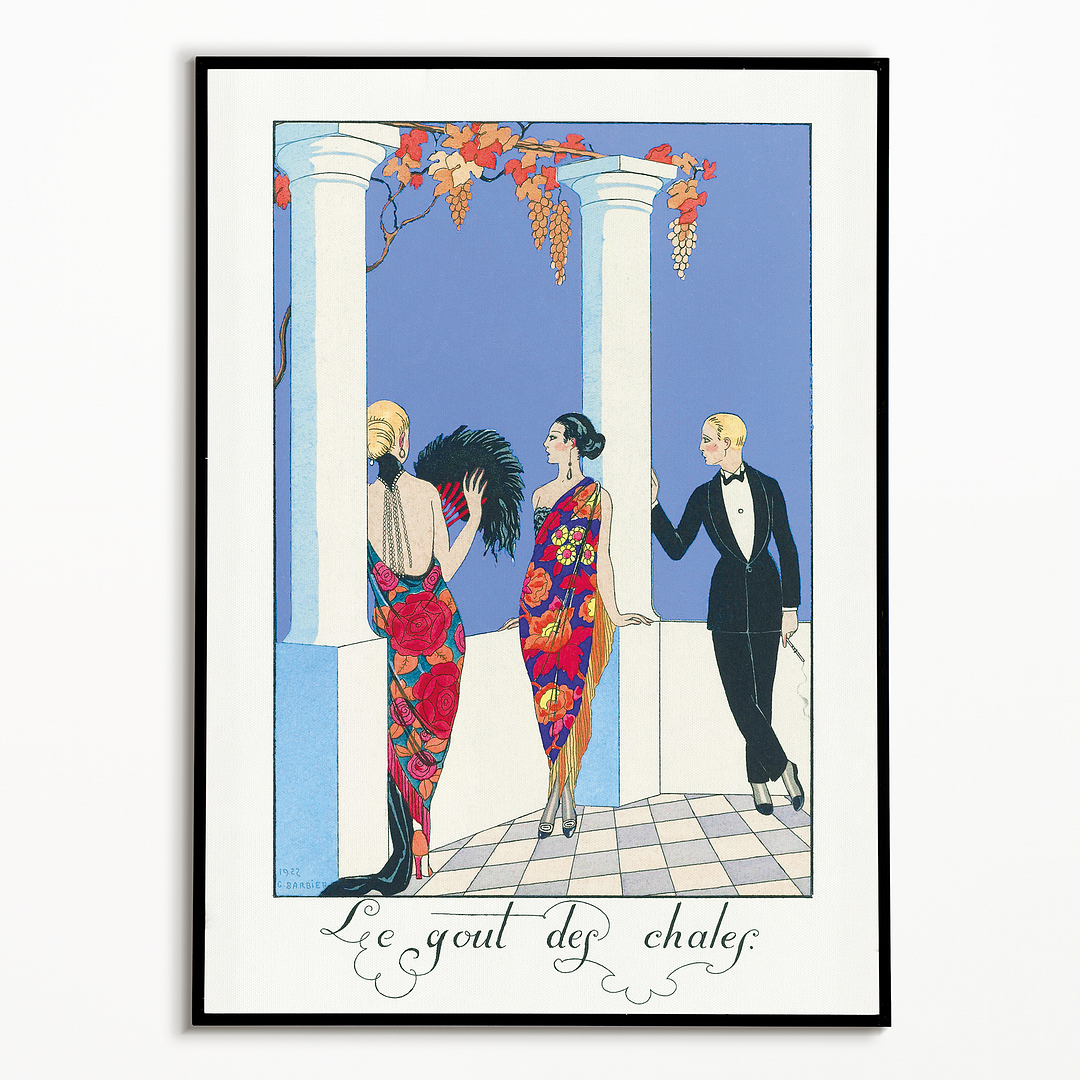 Le gout des chales: France XXe siècle - Art Print