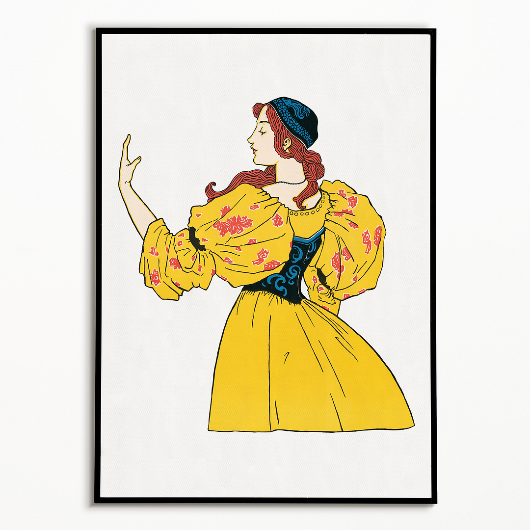 Poster calendar by L. Prang & Co (Cutout) - Art Print