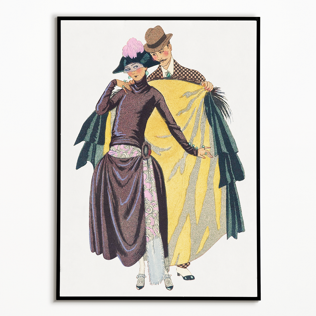Elle et Lui (Cutout) - Art Print