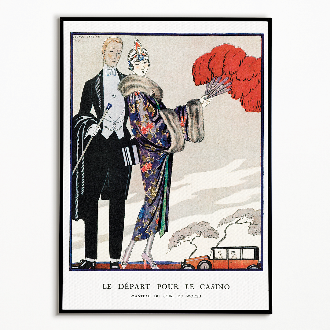 Classy couple - Art Print