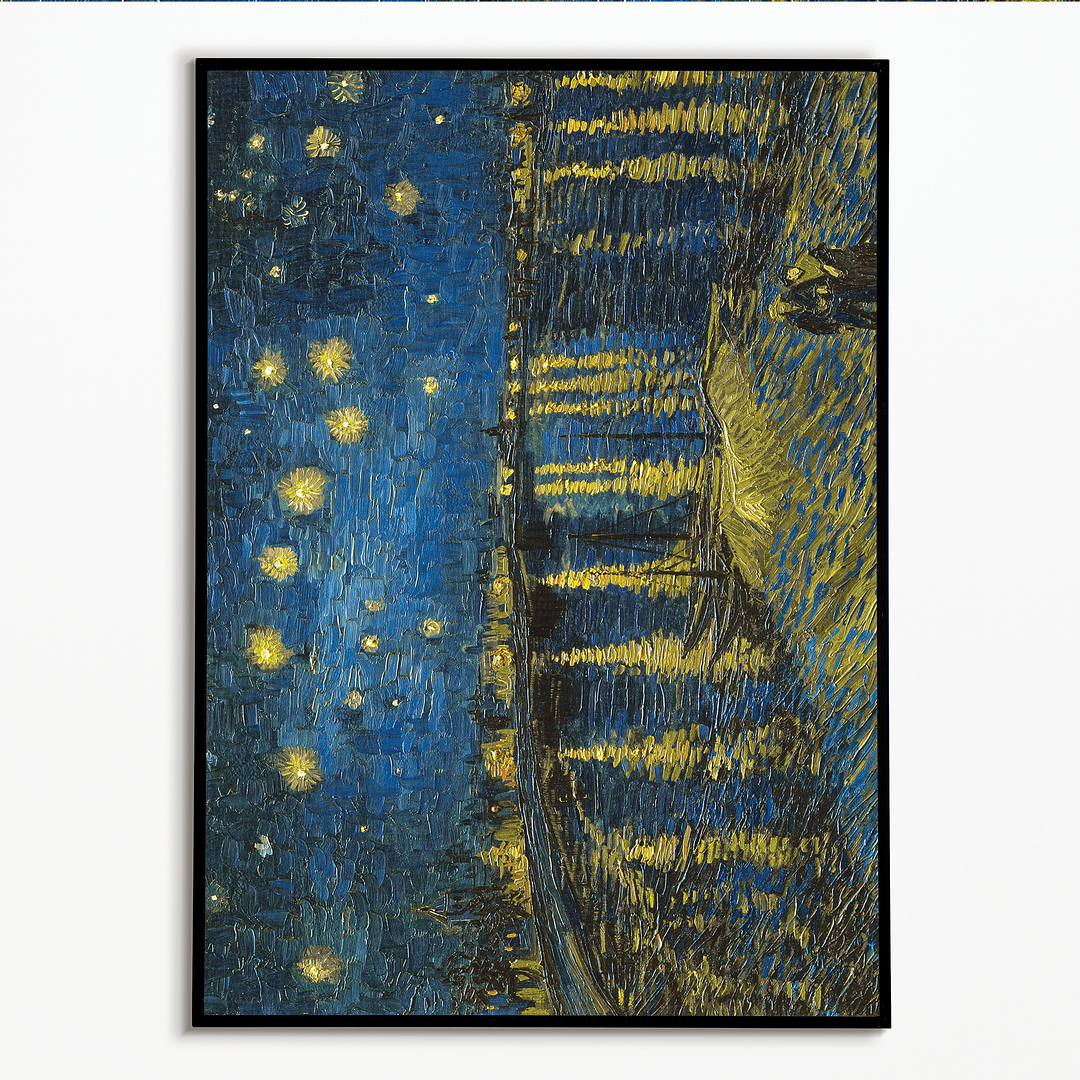 Starry Night on the Rhone By Vincent van Gogh - Art Print