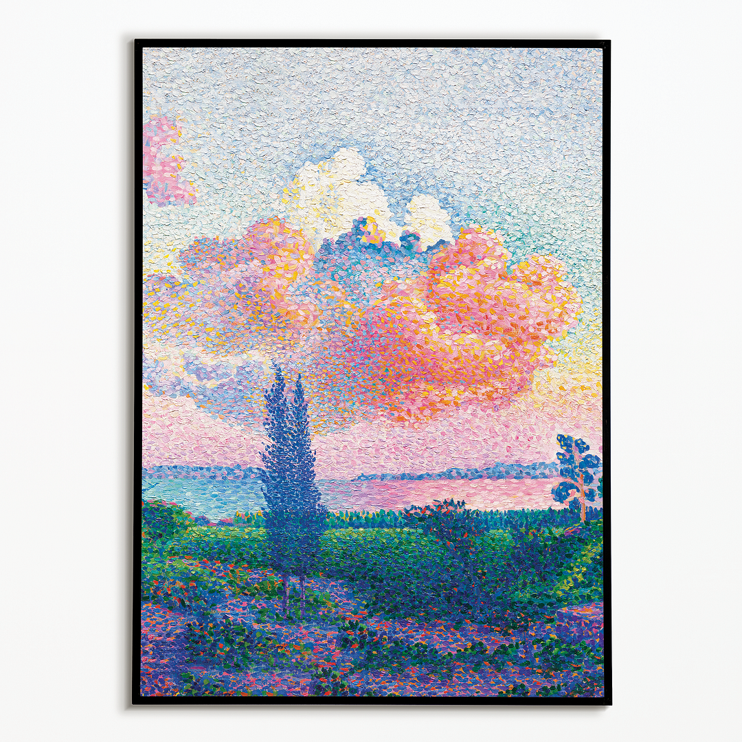 The Pink Cloud By Henri-Edmond Cross - Art Print