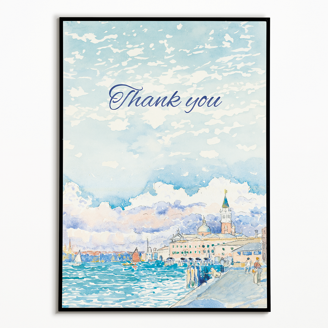Venice (Thank You) by Henri-Edmond Cross - Art Print