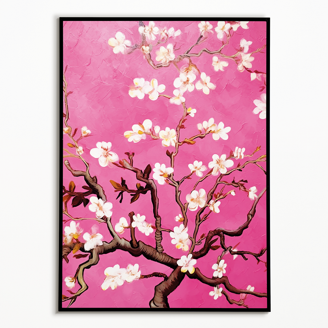 Almond blossom (Pink) By Vincent van Gogh - Art Print
