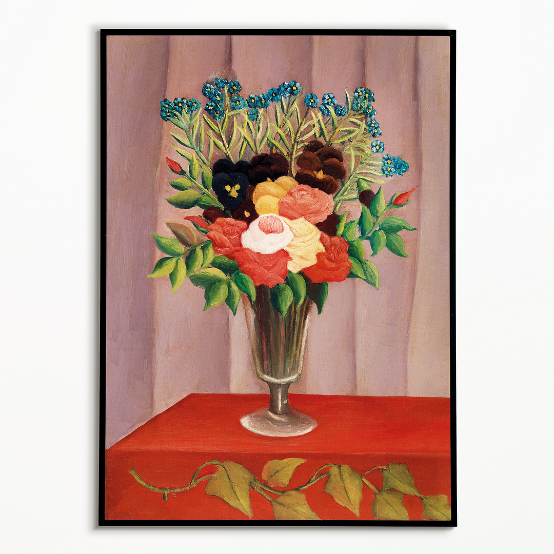 Bouquet of Flowers by Henri Rousseau - Art Print