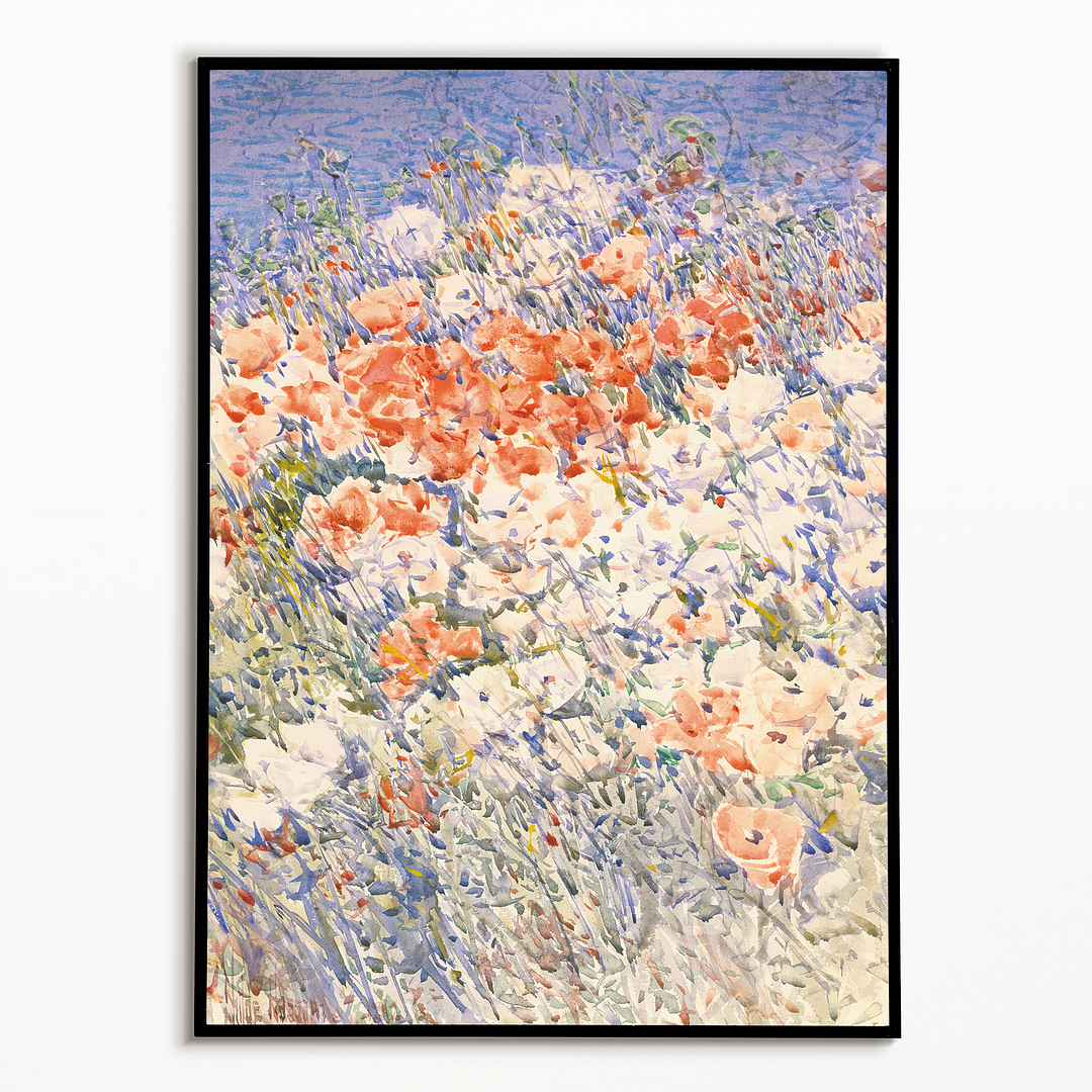 The Island Garden by Frederick Childe Hassam - Art Print
