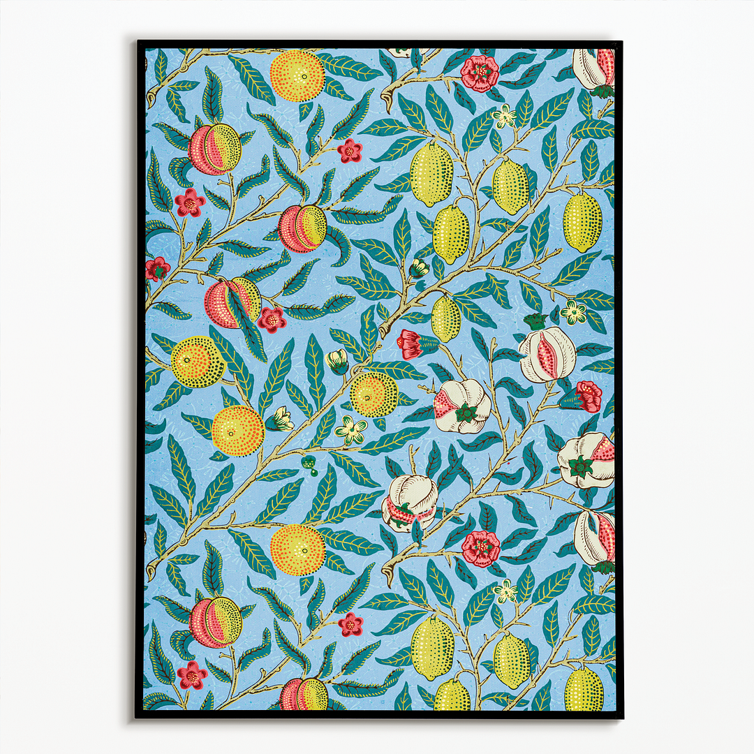 Four fruits By William Morris - Art Print