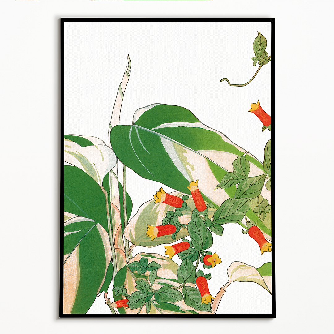 Maranta & Manettia By Tanigami Kônan Art-Print