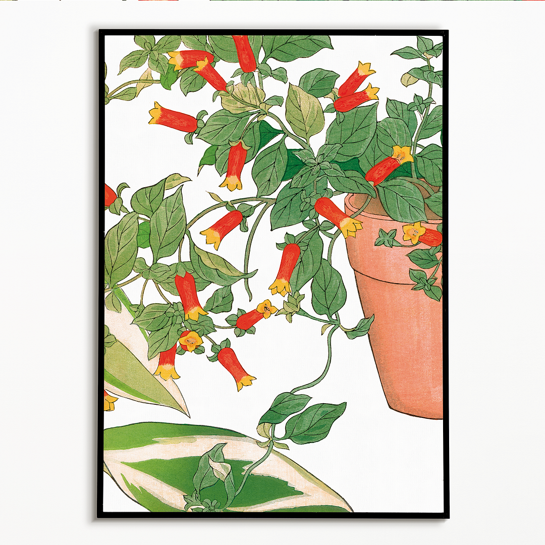 Manettia By Tanigami Kônan Art-Print