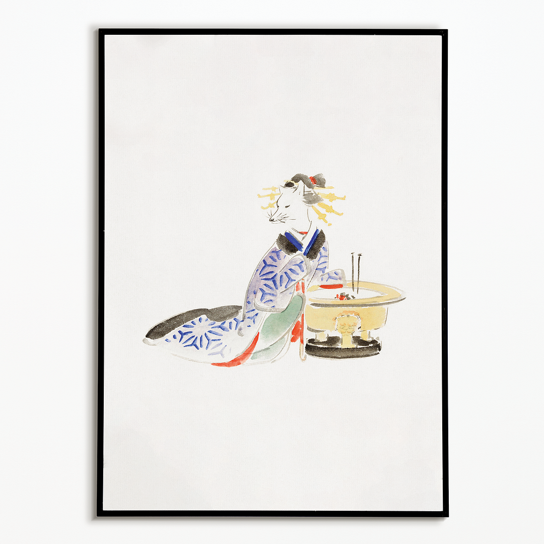 Album of Ichiryusai Hiroshige's Sketches (Fox) by Utagawa Hiroshige - Art Print