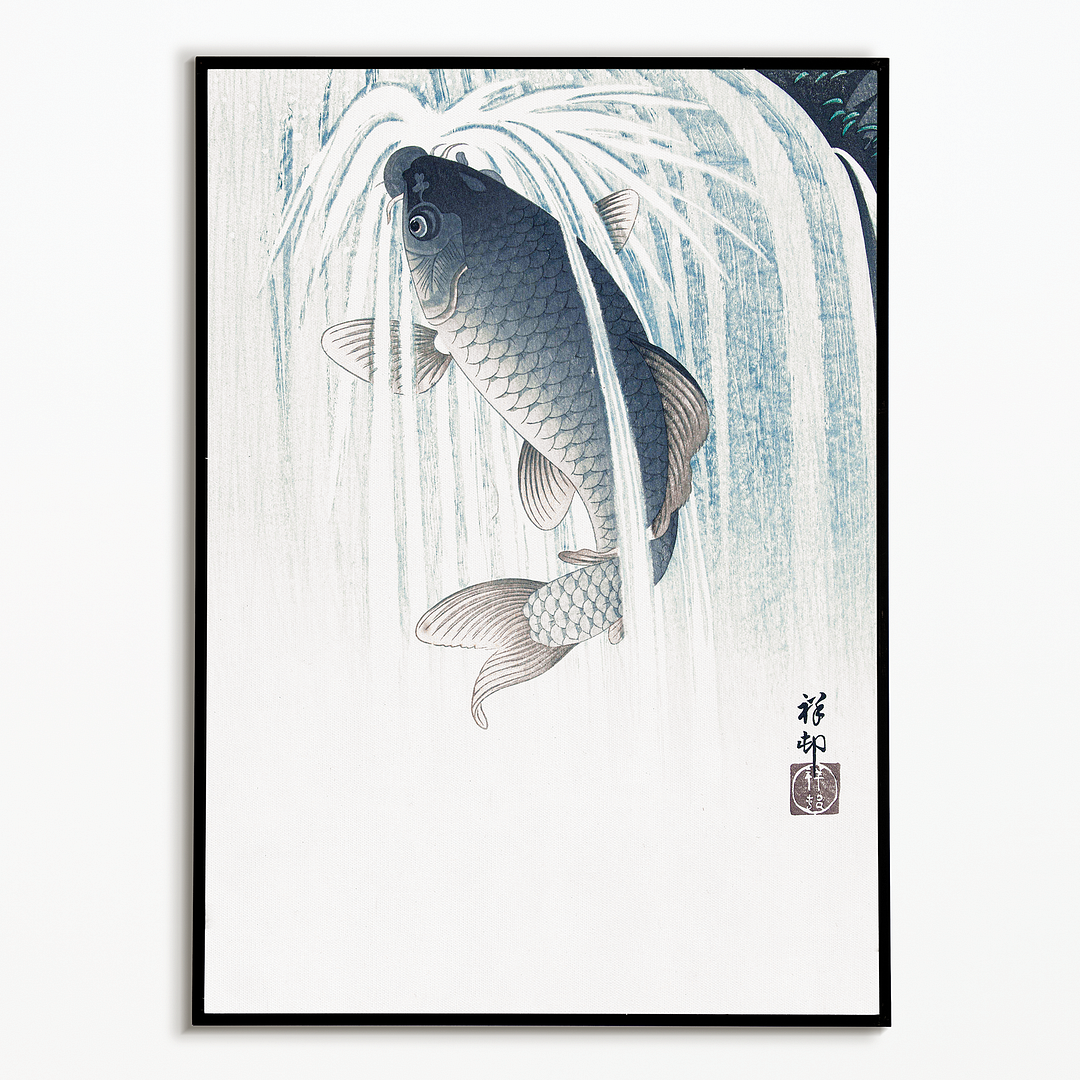 Karper By Ohara Koson - Art Print