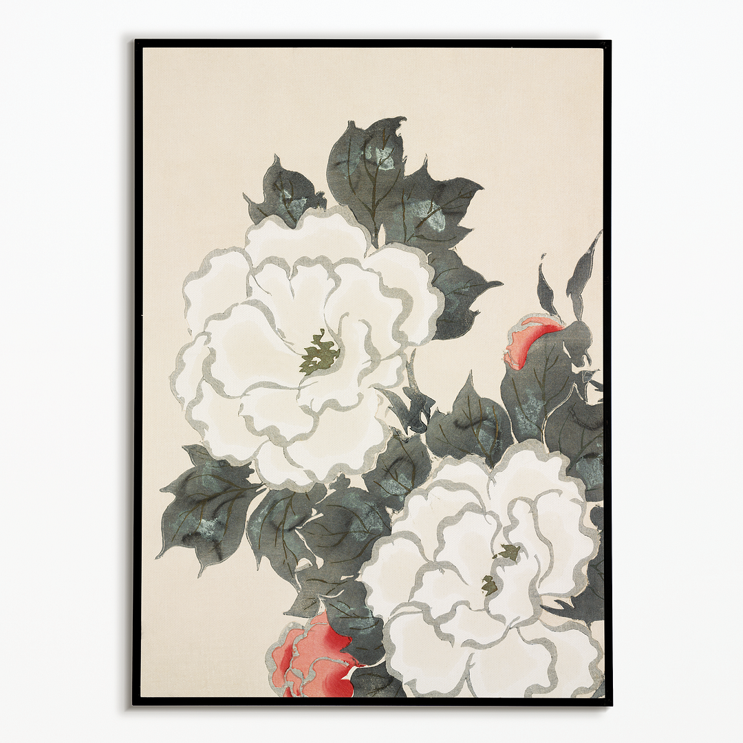 Flowers By Kamisaka Sekka - Art Print