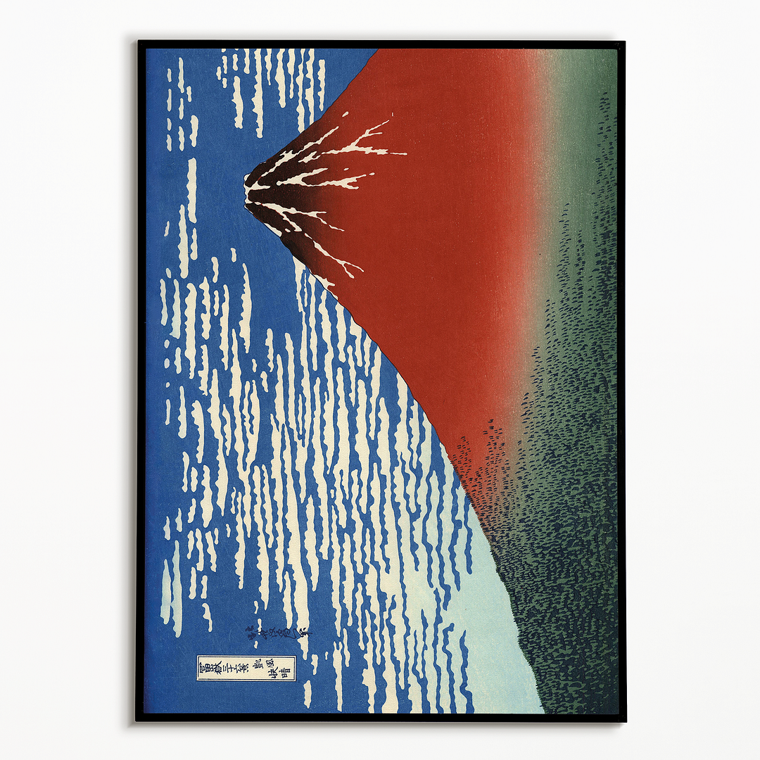 Thirty-six Views of Mount Fuji by Hokusai - Art Print