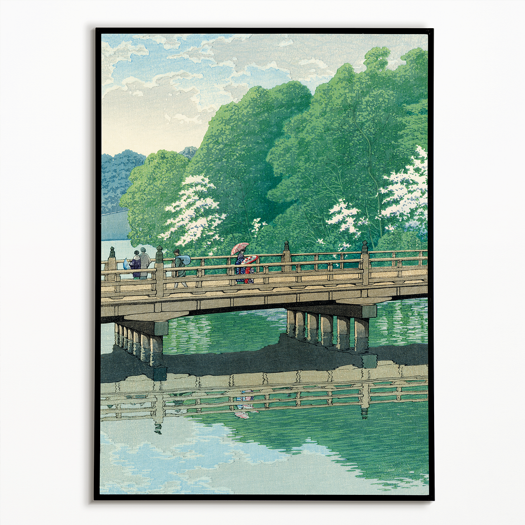 Benkei Bridge, Akasaka - Art Print