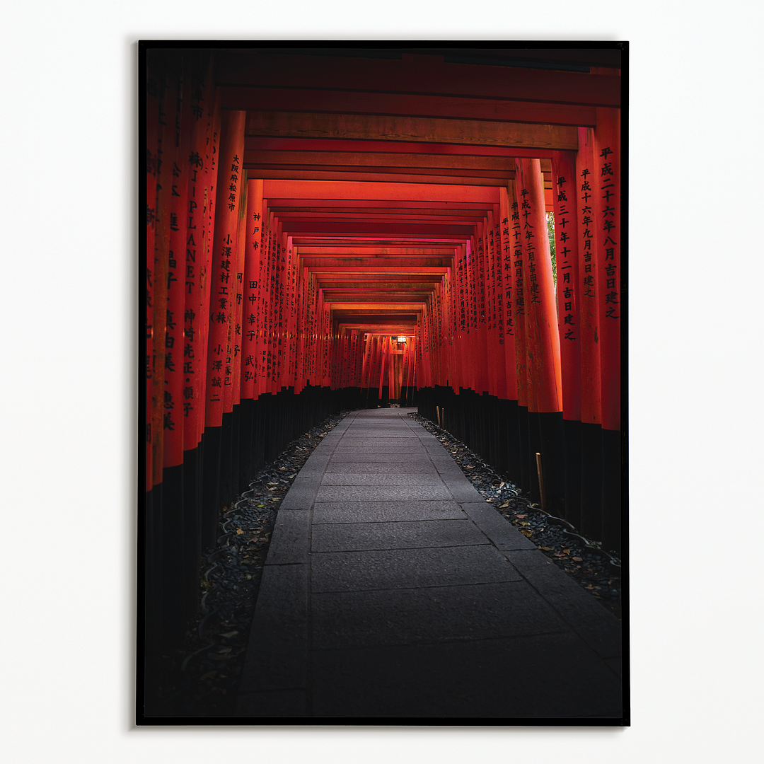 Japanese Torii gate - Art Print