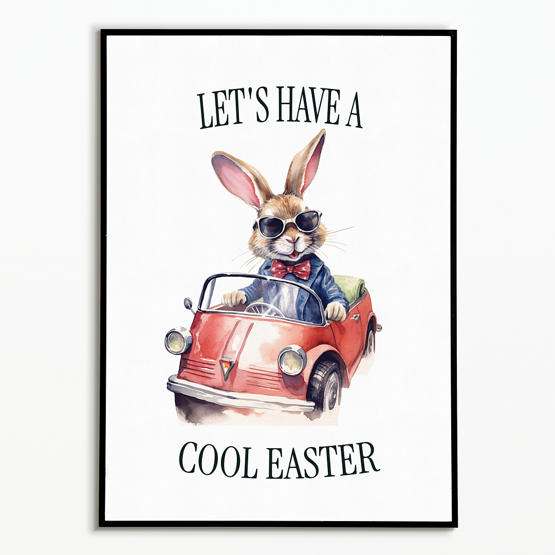 A cool Easter - Art Print