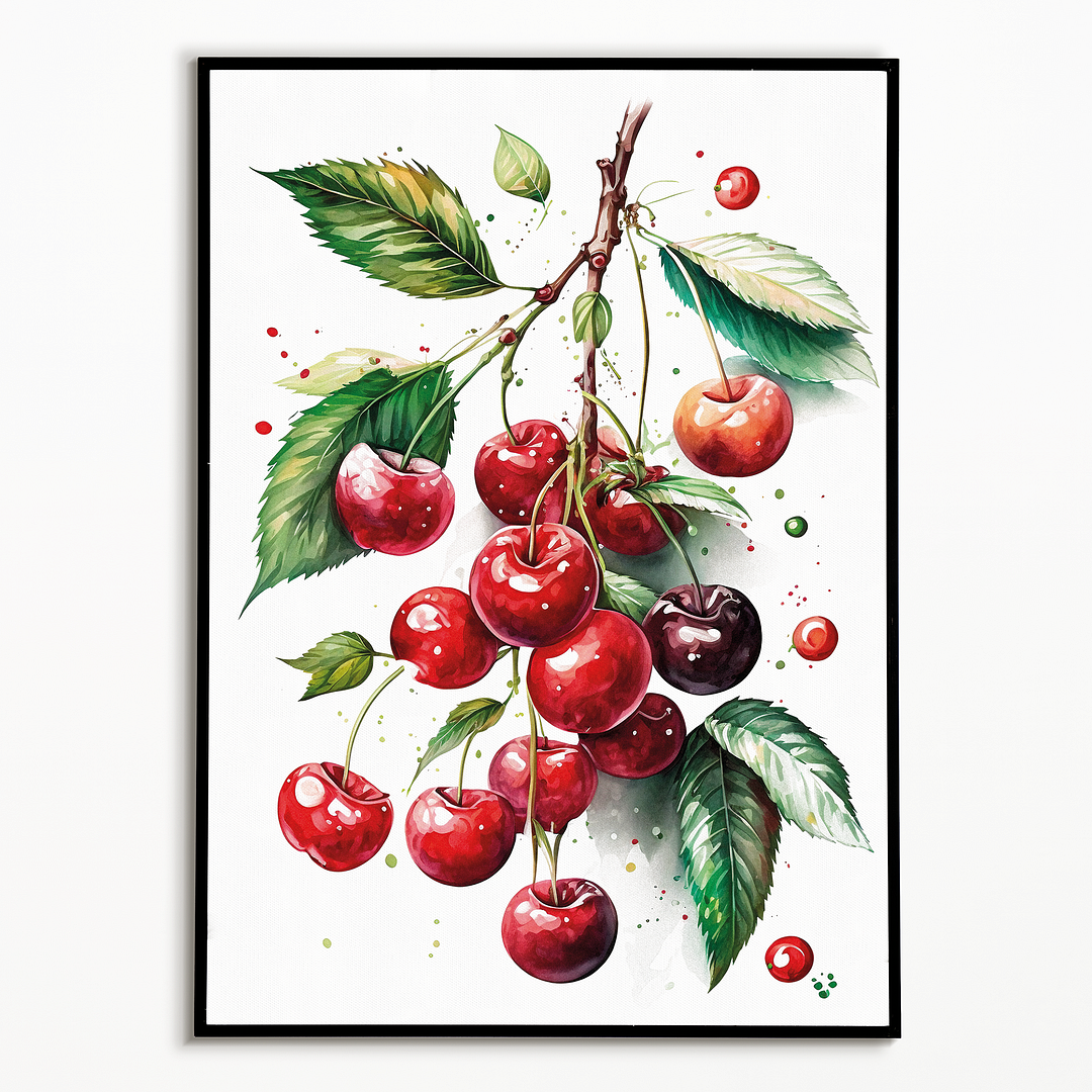 Red Cherries 1 - Art Print