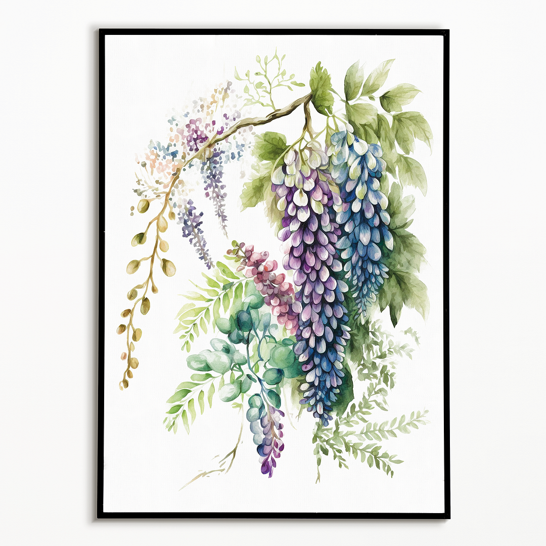 wisteria 3 - Art Print