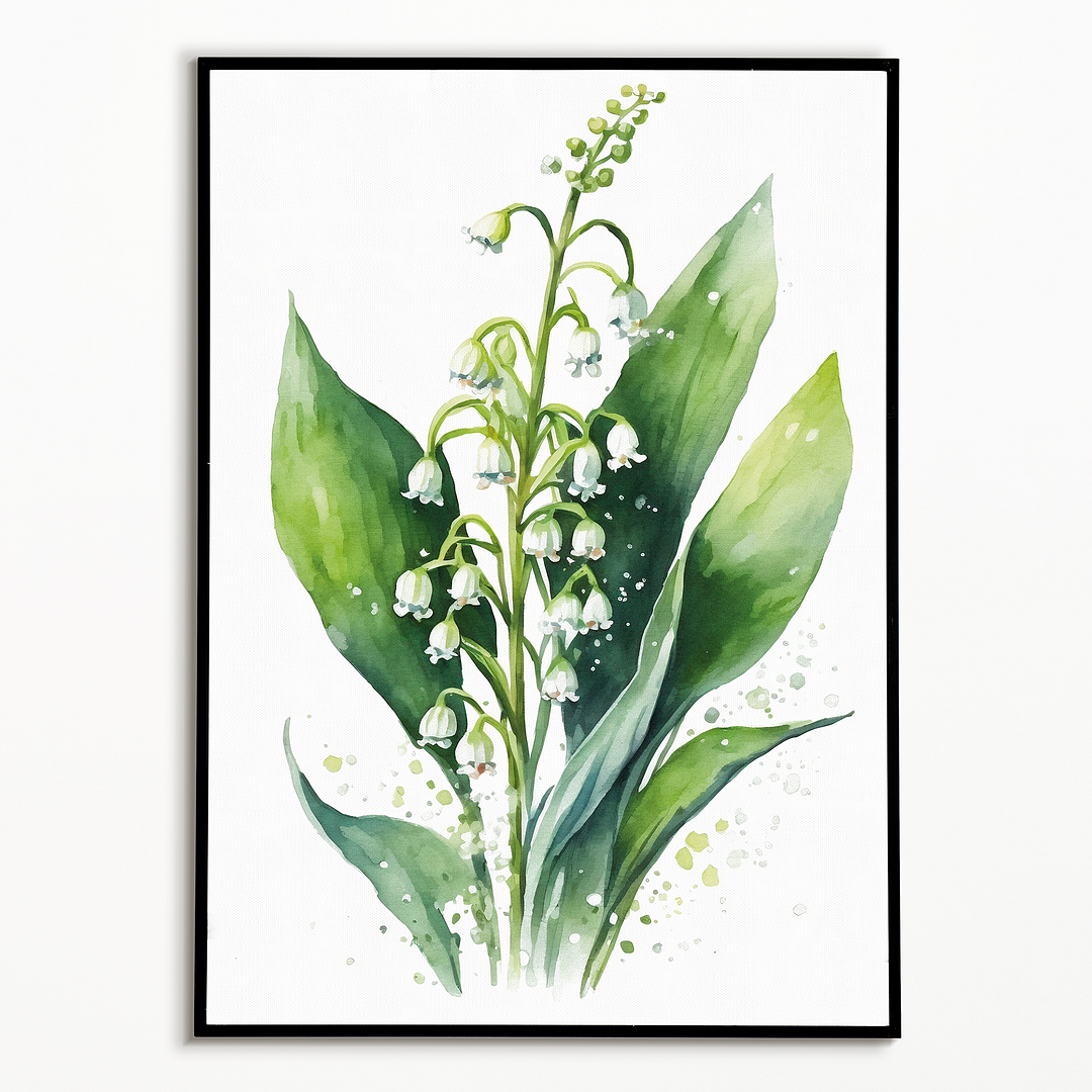 Lily of the valley 4 - Art Print