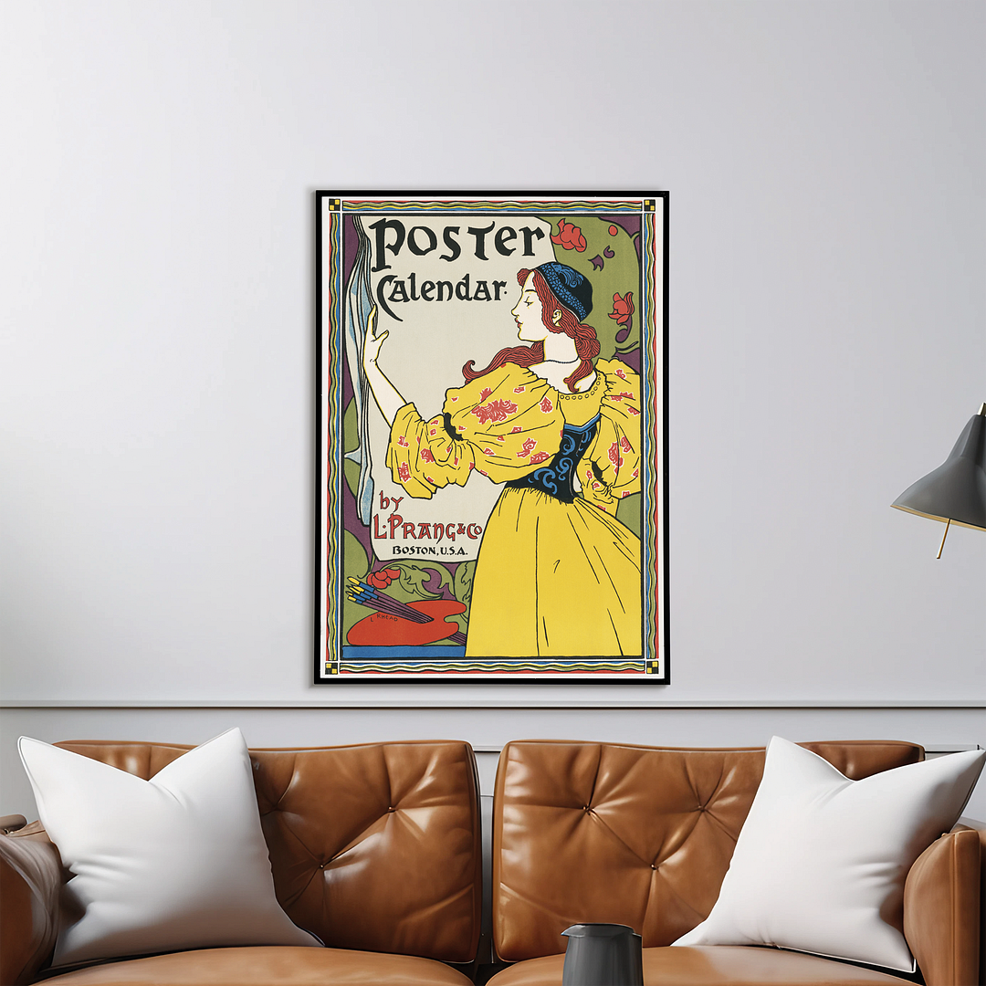 Poster calendar by L. Prang & Co - Art Print