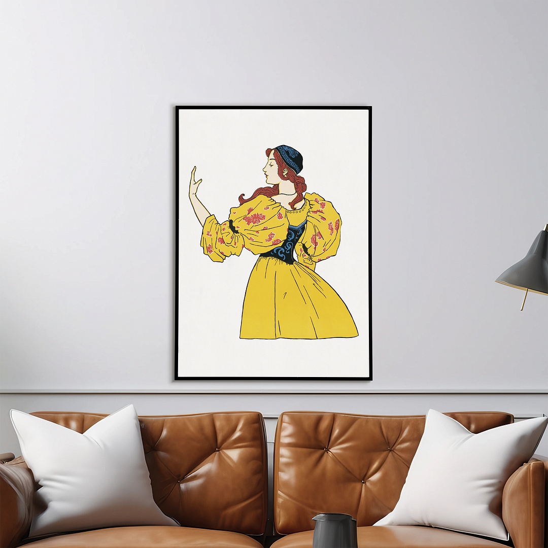 Poster calendar by L. Prang & Co (Cutout) - Art Print