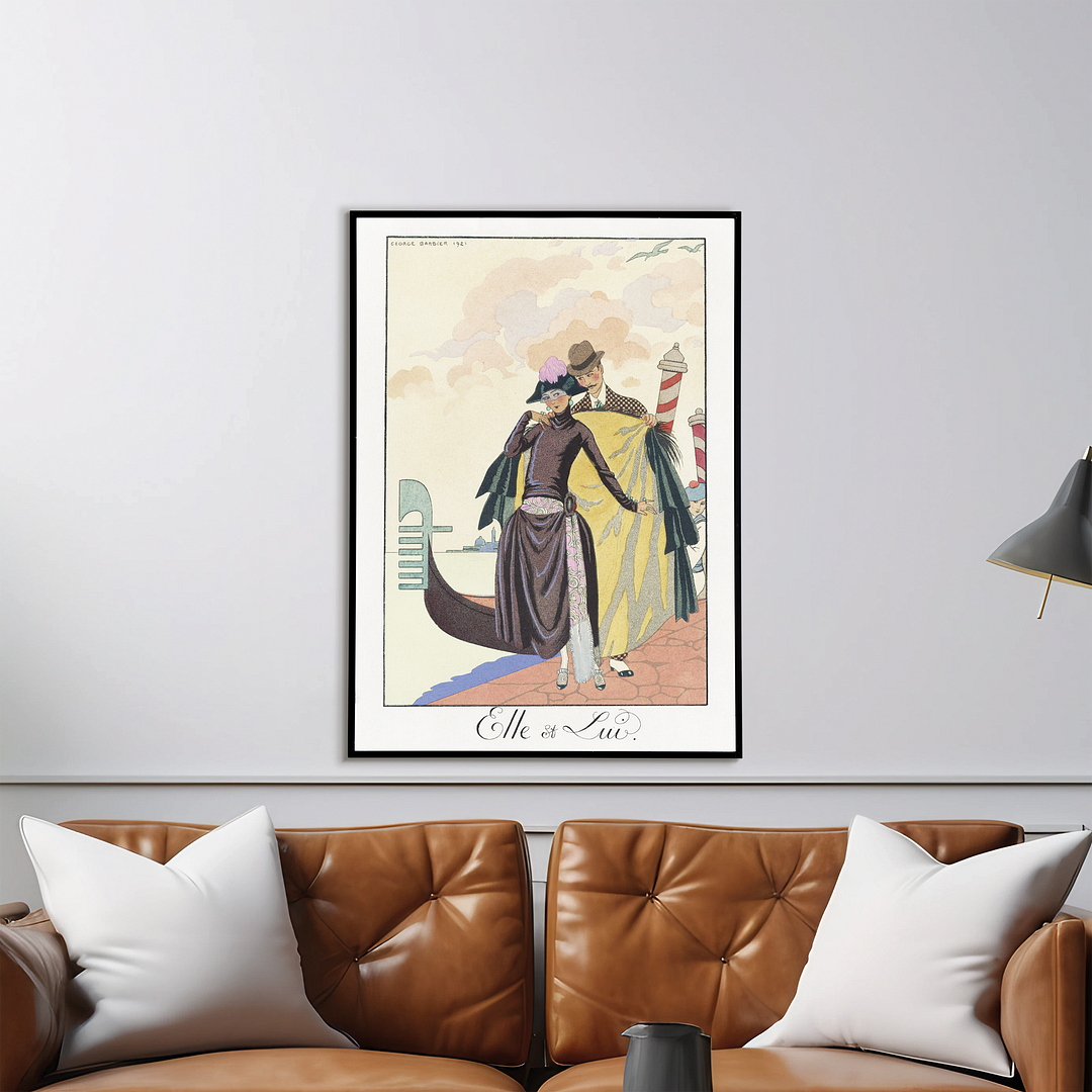 Elle et Lui - Art Print