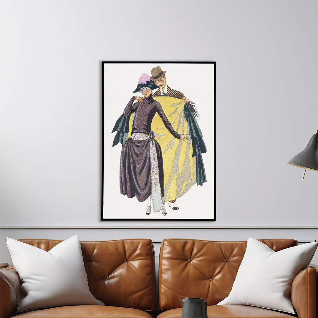 Elle et Lui (Cutout) - Art Print