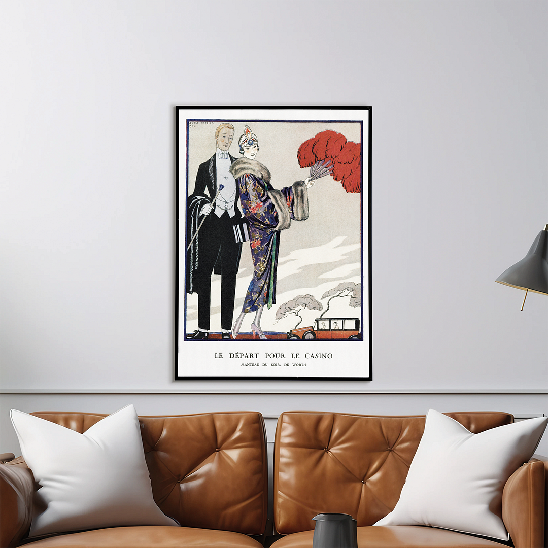 Classy couple - Art Print