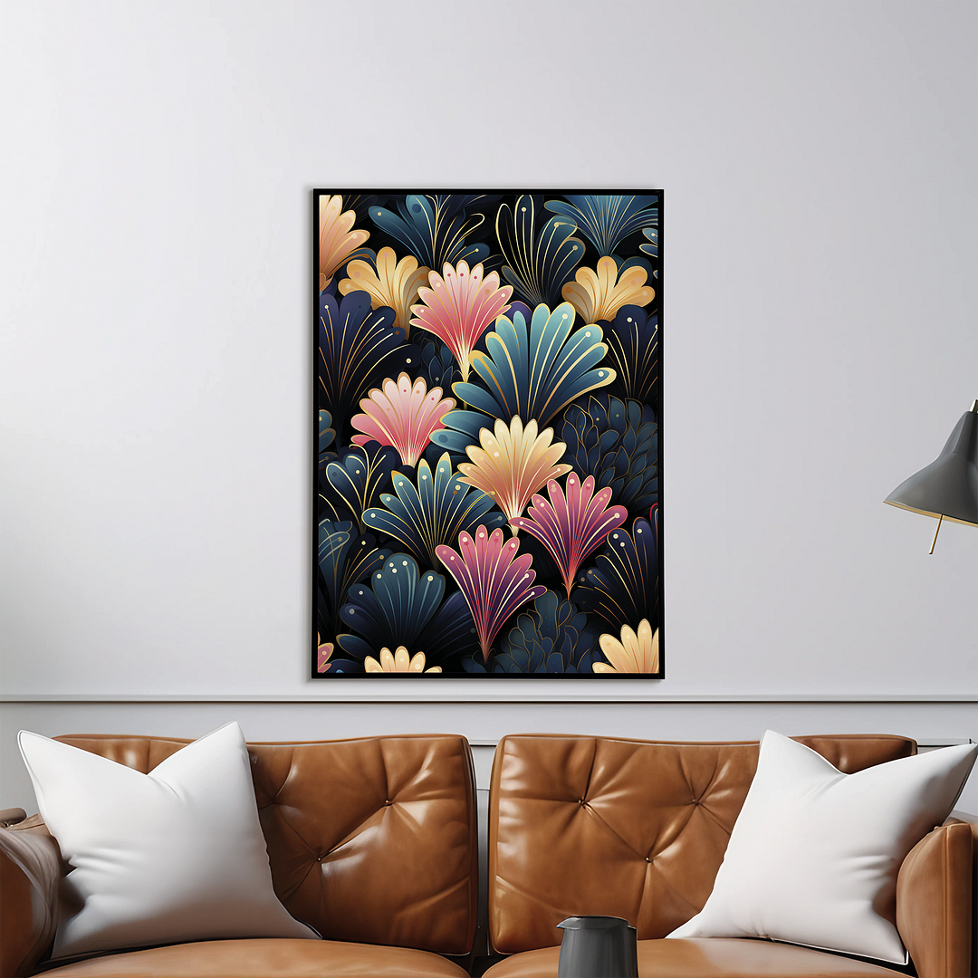 Flower pattern III - Art Print