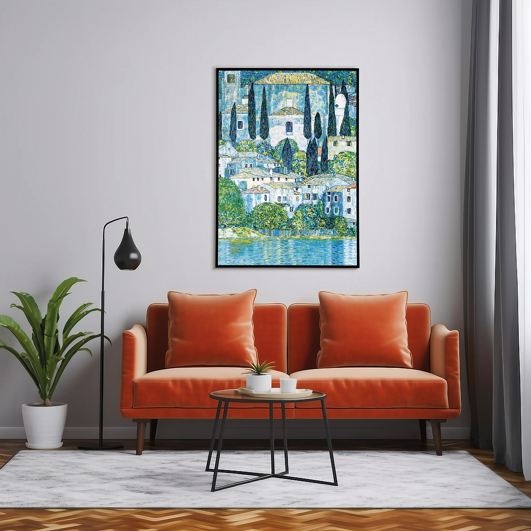 Kirche in Cassone By Gustav Klimt - Art Print