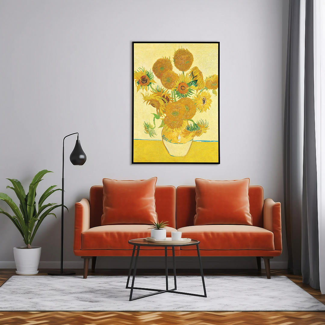Sunflowers By Vincent van Gogh's - Art Print