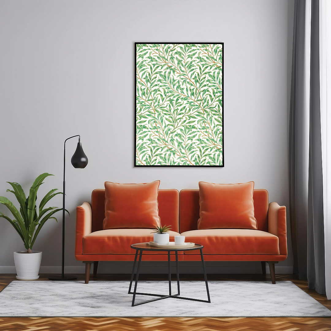 Willow bough By William Morris - Art Print