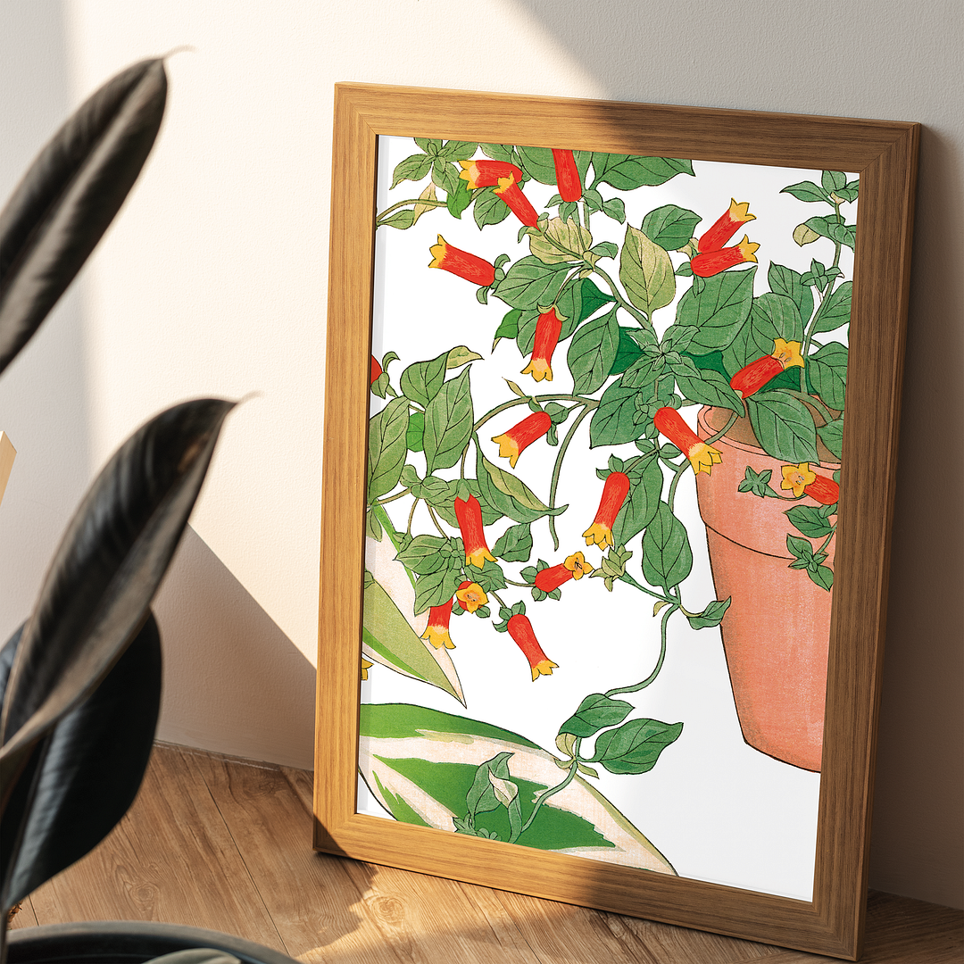 Manettia By Tanigami Kônan Art-Print