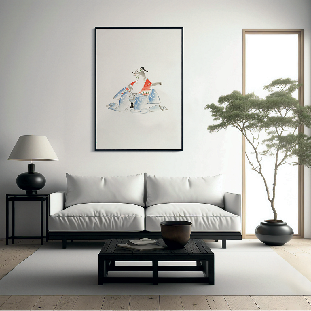Album of Ichiryusai Hiroshige's Sketches by Utagawa Hiroshige - Art Print