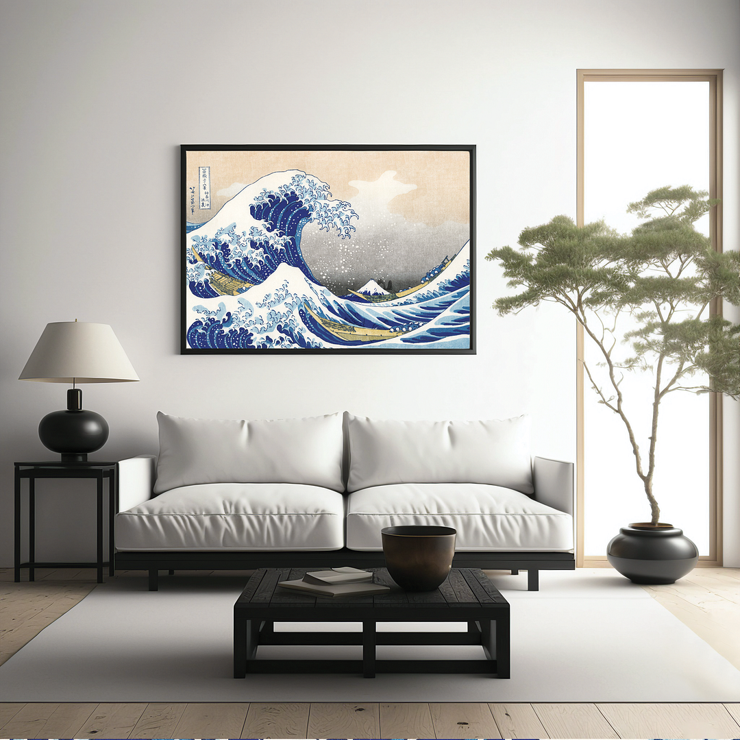 The Great Wave at Kanagawa By Hokusai - Art Print