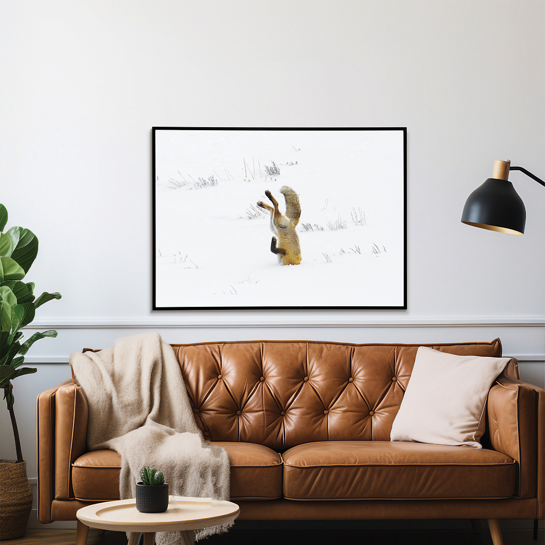 Snow Dive - Art Print
