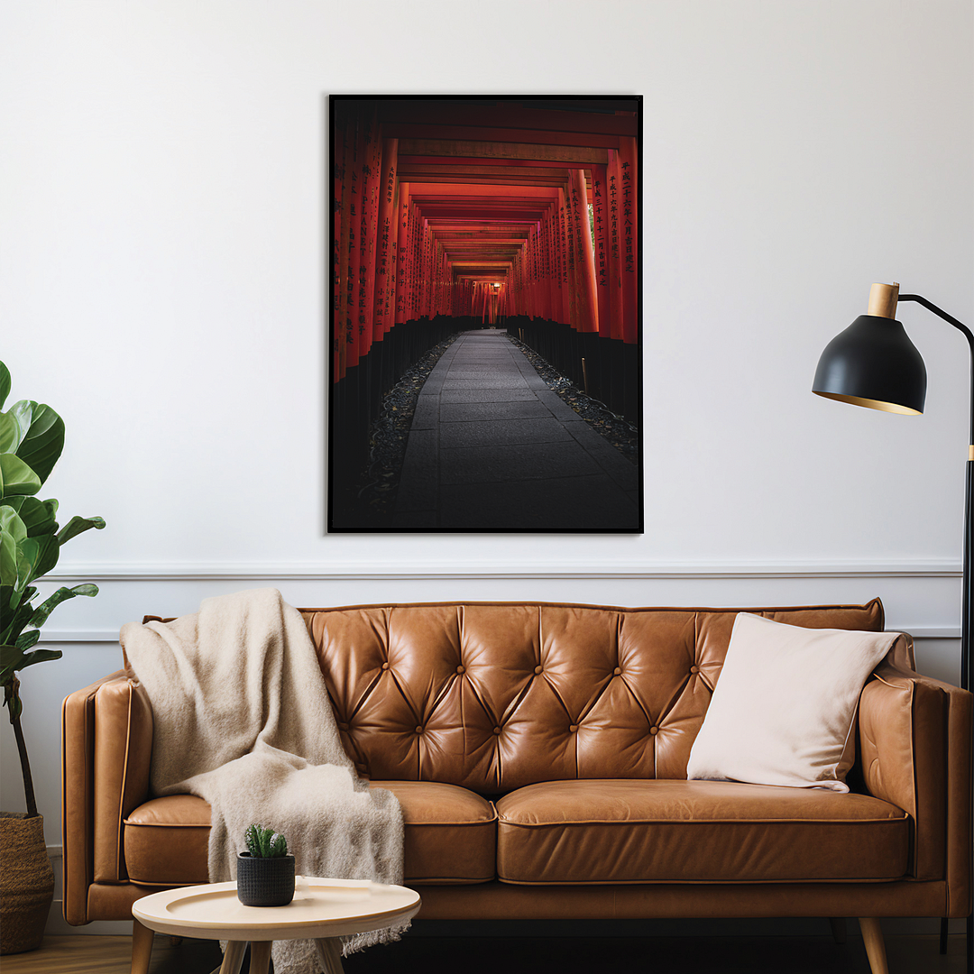 Japanese Torii gate - Art Print