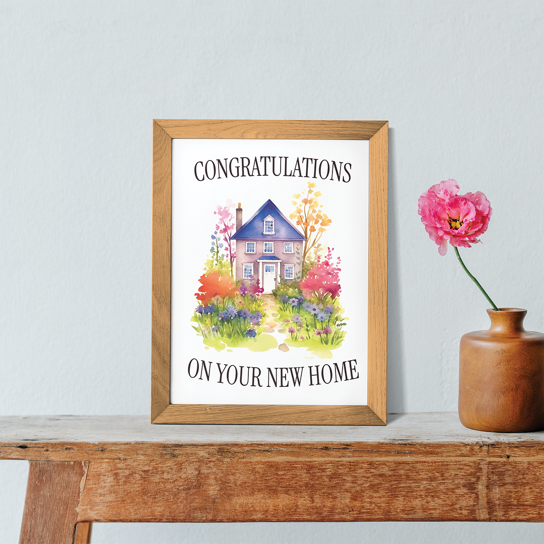 new home - Art Print