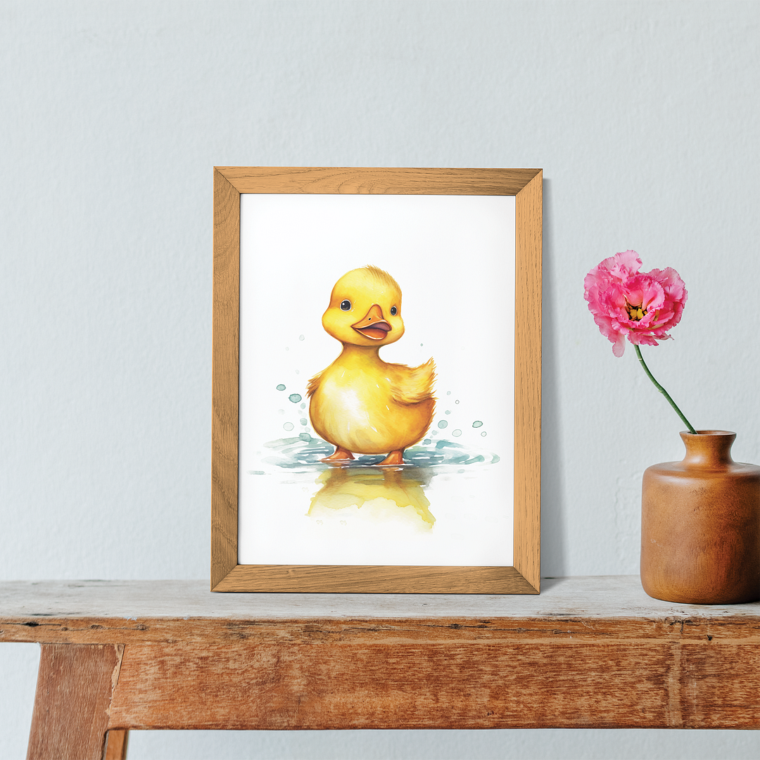 Little duck - Art Print