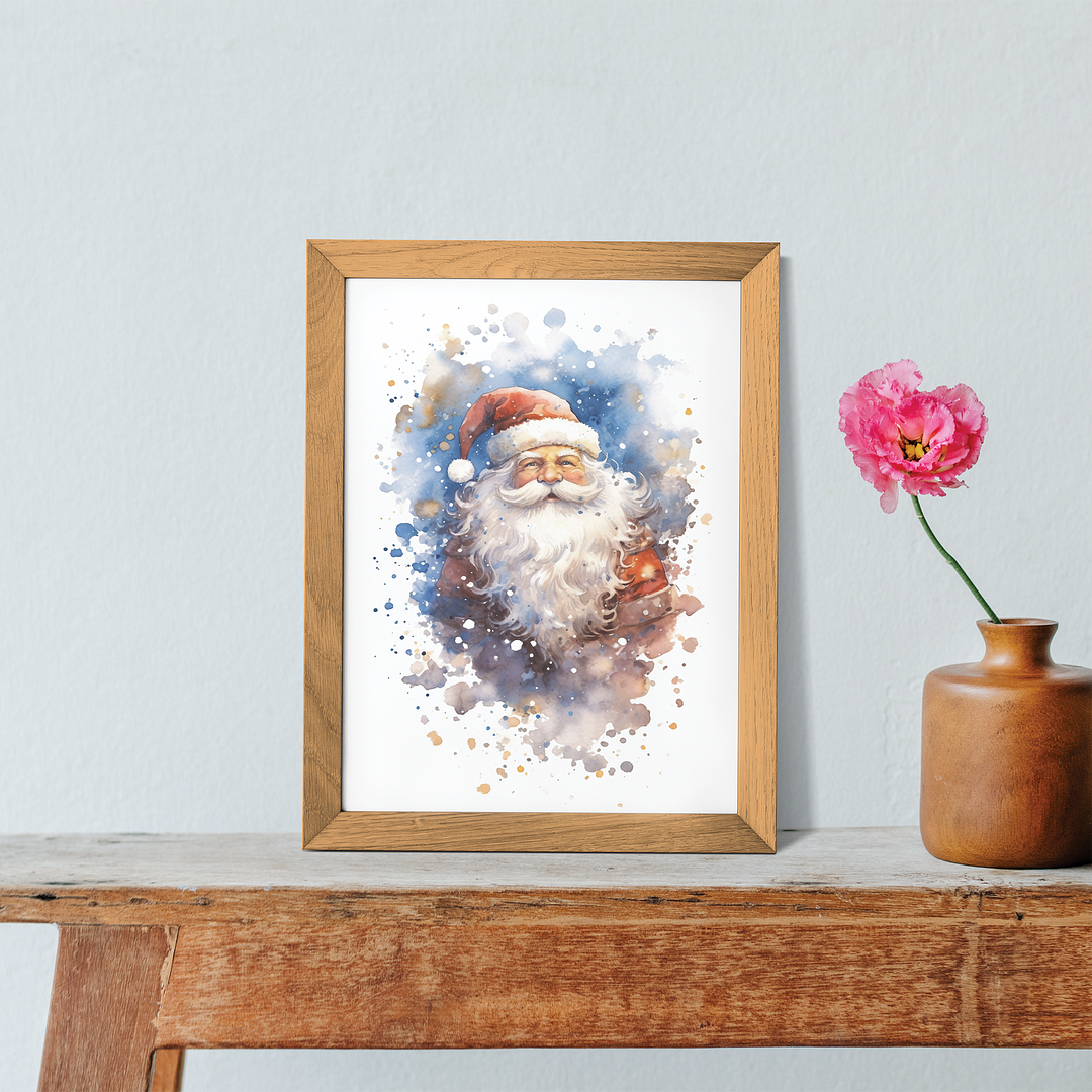 Santa - Art Print