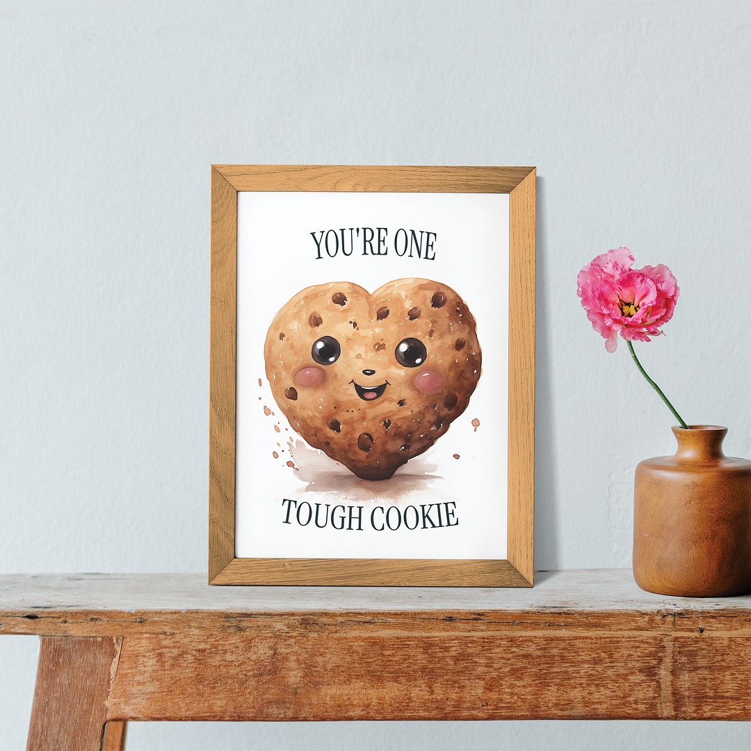 You're one tough cookie - Art Print