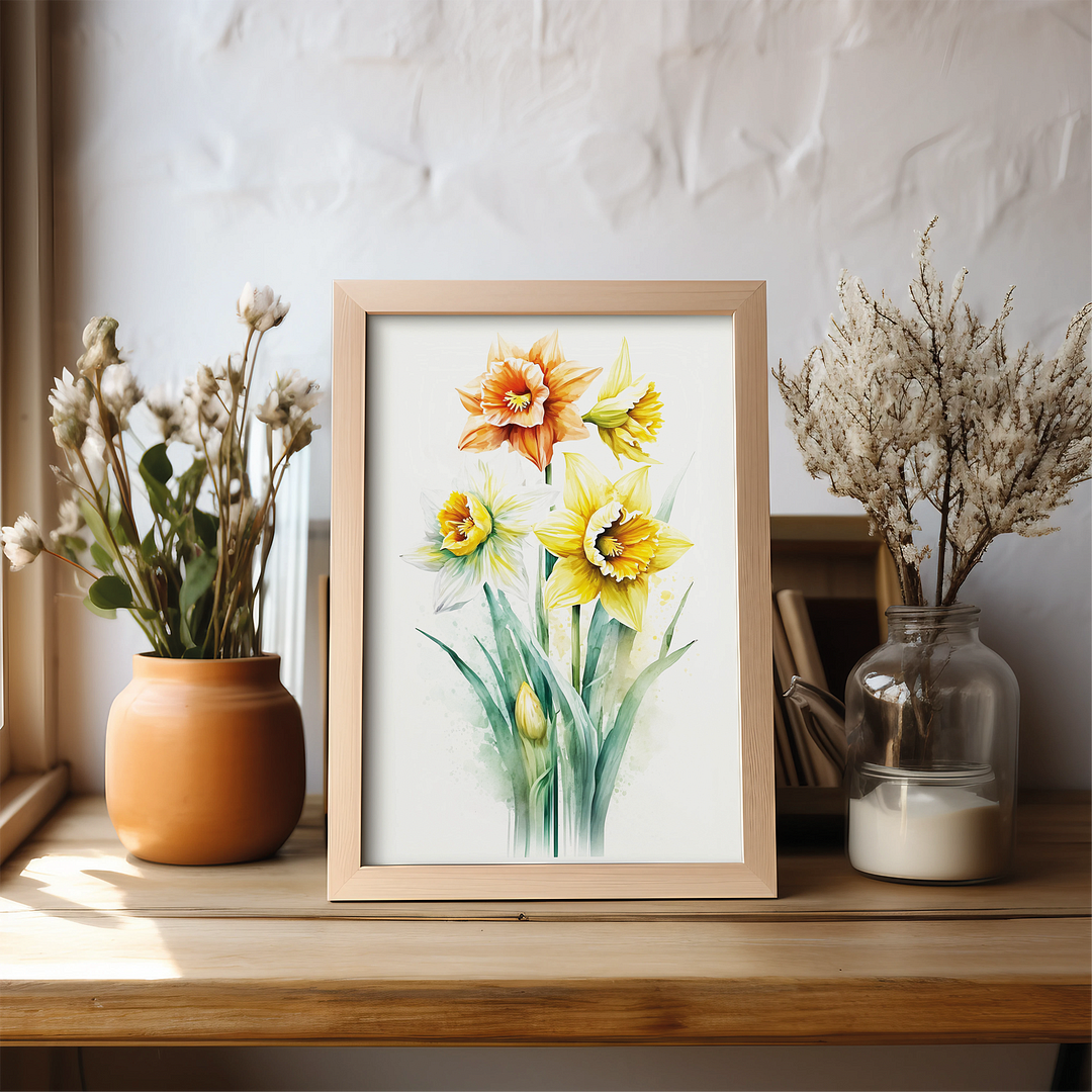 Daffodils III - Art Print