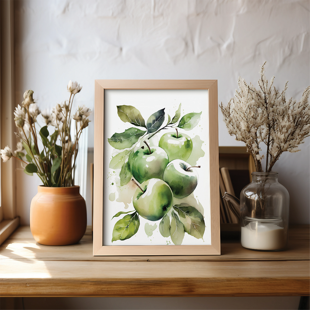 Green Apples 2 - Art Print