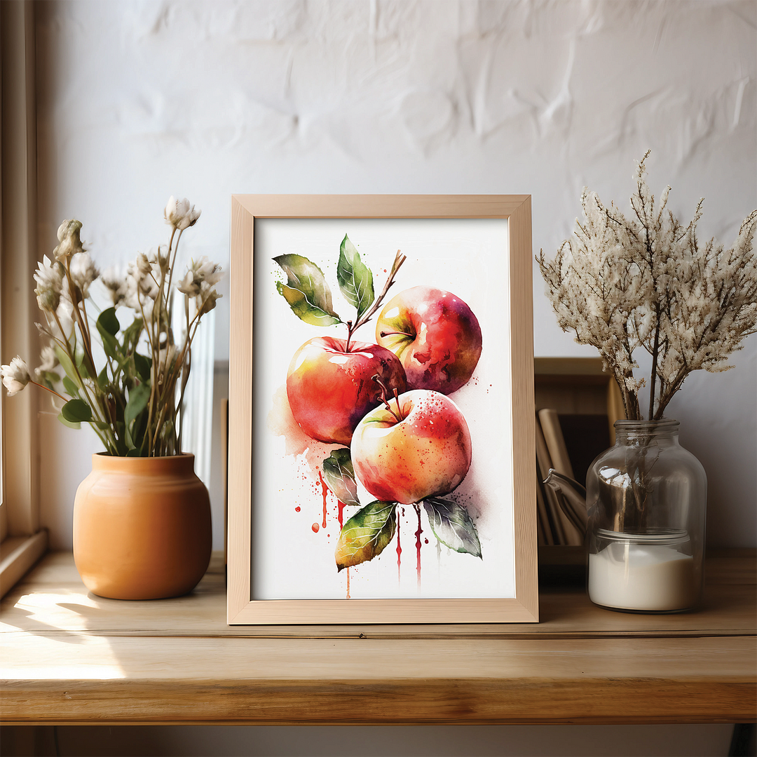 Red Apples 1 - Art Print
